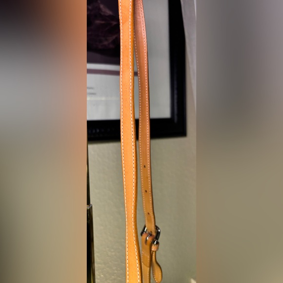 Burberry Red Canvas Crossbody Bag | Leather Trim | Dust Bag Included | w/COA - Picture 4 of 16